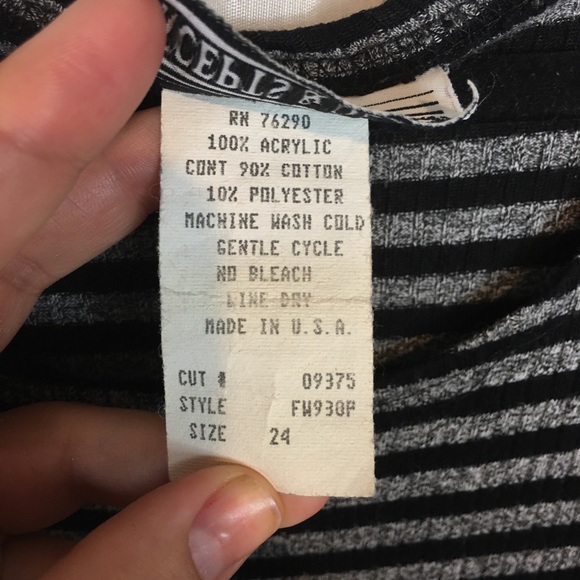 ❌SOLD❌ Vintage 90s Concepts & Designs Plus Size 24 Dress Short Long Sleeve - Picture 9 of 9